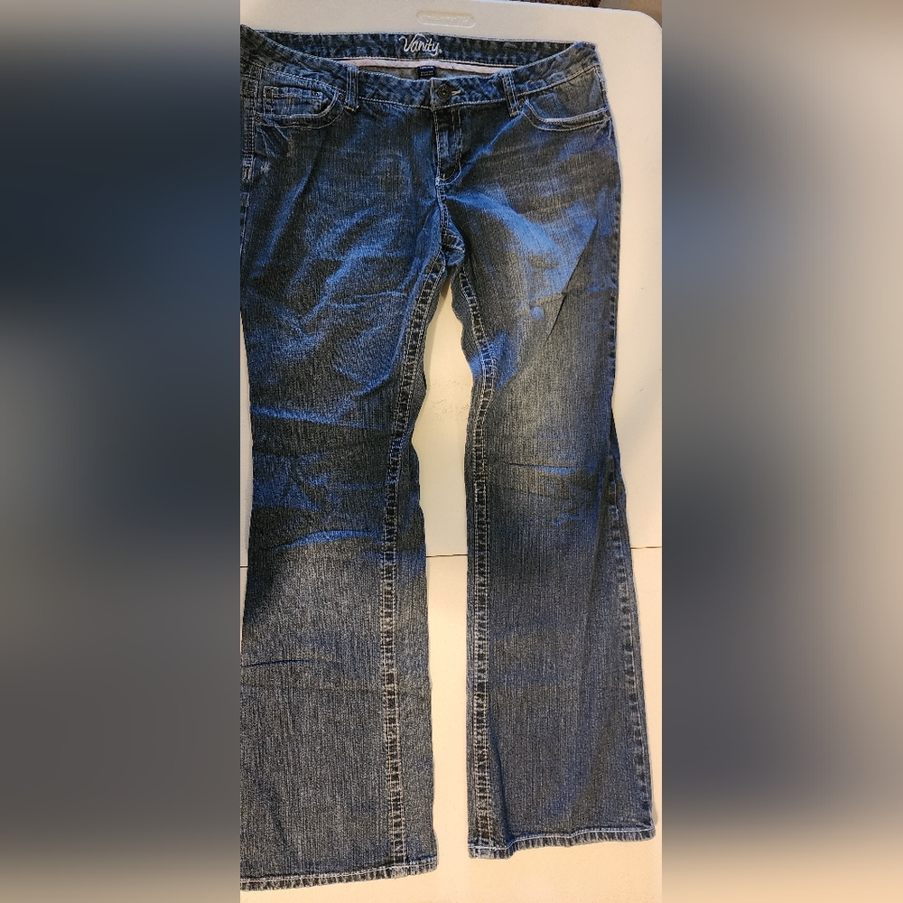 Vanity Women's Blue Boot Cut Jeans